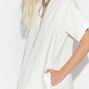 Free People White Mini Dress